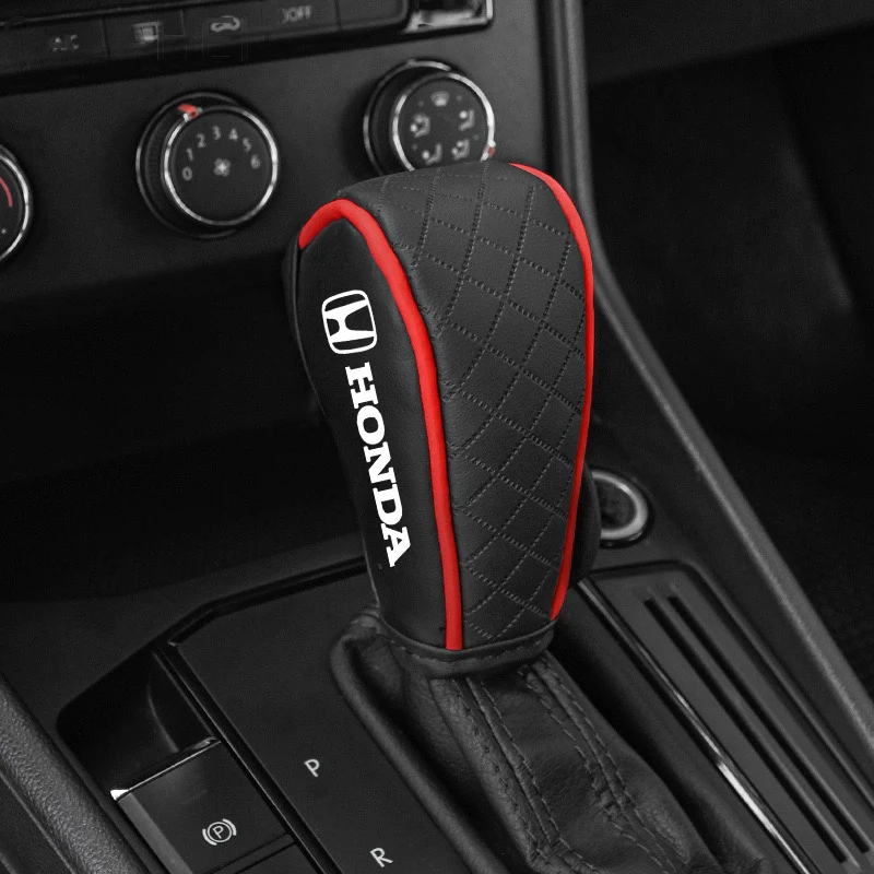 Car Gear Shift Handle Cover Shifter Protect Case For Honda Civic Accord Fit City Vezel CRV Odyssey Pilot Jazz Prelude Insight