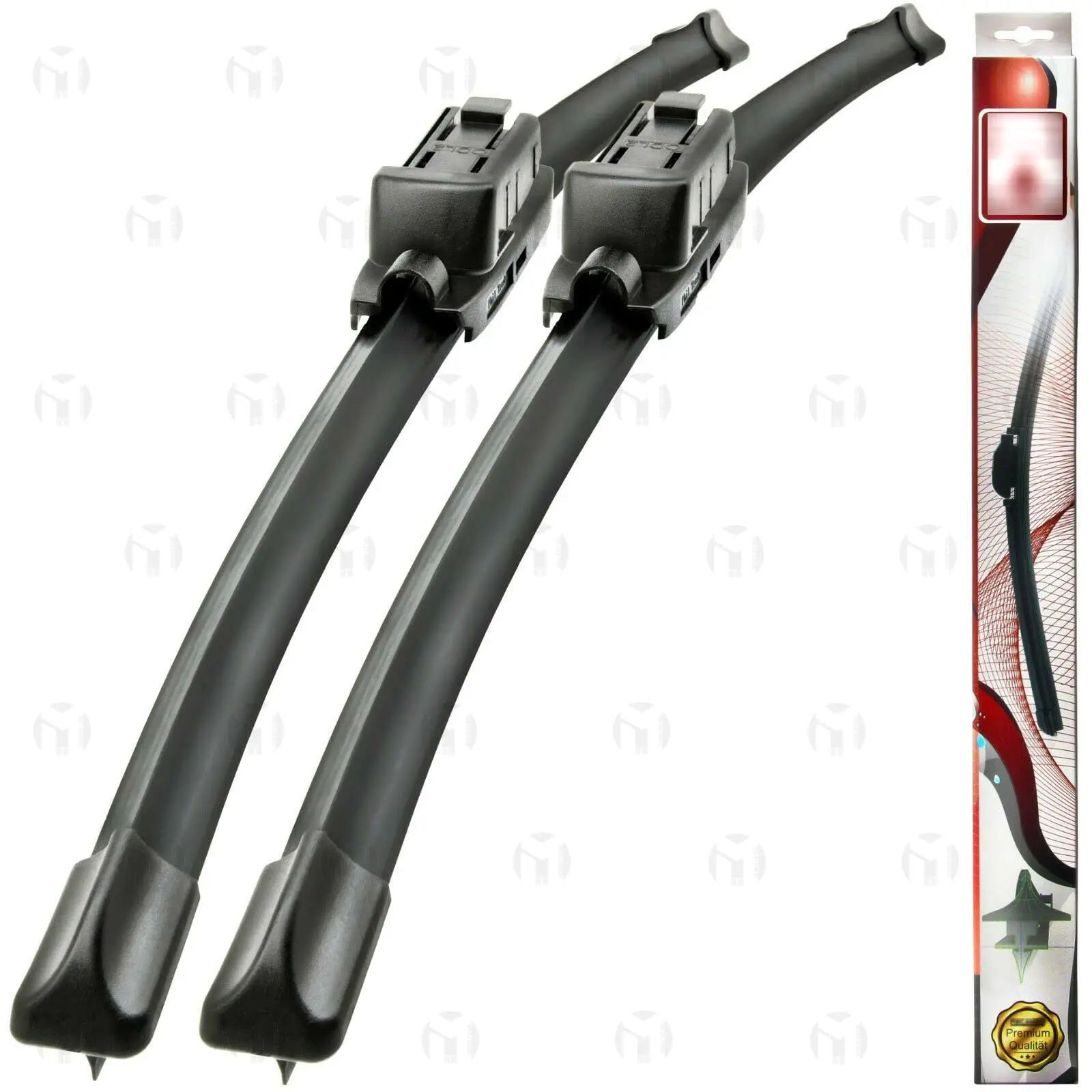Essuie-glace avant valide pour VW PASSAT B7, Limousine, Variant, Alltrack, 2010-2014 [19/24], balais d'essuie-glace de voiture, caoutchouc lisse, cadre sans balais, accessoires de voiture