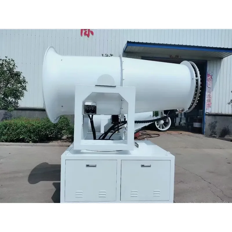 J YG Electric 380V Automatic Industrial Fog Cannon Simplified Lubrication Design Reduced Maintenance Easy Inspection for