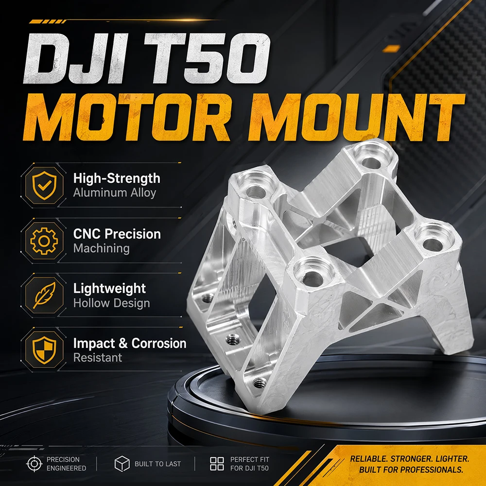 Soporte de Motor Superior e Inferior para DJI Agras T50, Base de Motor Resistente, Soporte de Fijación para Motor de Dron T50