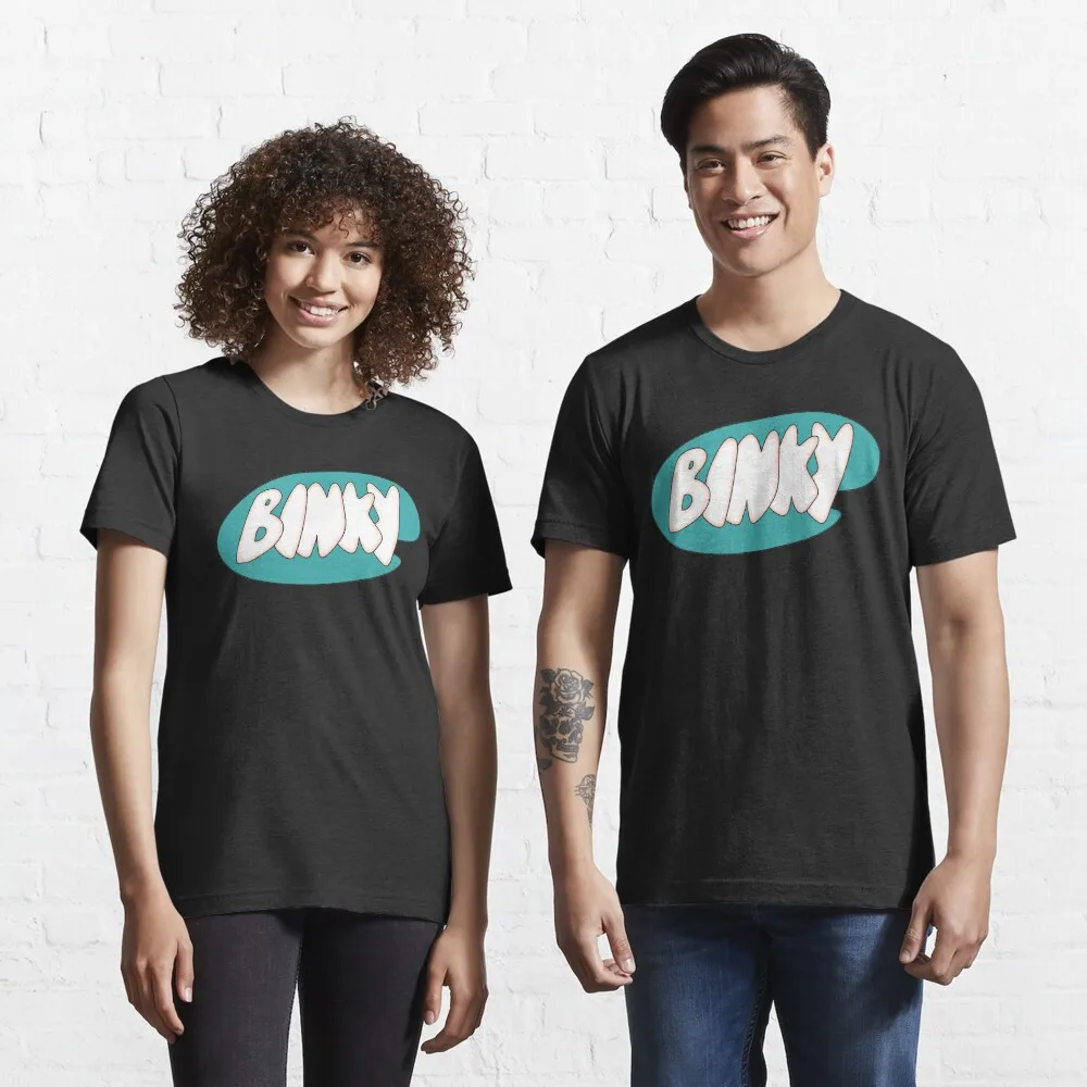 BINKY {{%28}}The Band{{%29}} Essential T-Shirt For Man Woman Short Summer Tees Luxury Brand Fashion Couple's Cloths