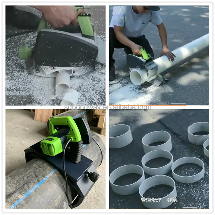 

Портативный орбитальный станок для резки пластиковых труб из ПВХ из нержавеющей стали, небольшое оборудование для резки труб