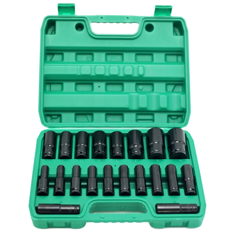 8-24MM Complete Wrenches Socket Set Manual Universal Socket Set Professional Work Tools Tool Set for Mechanic Workshop Socket