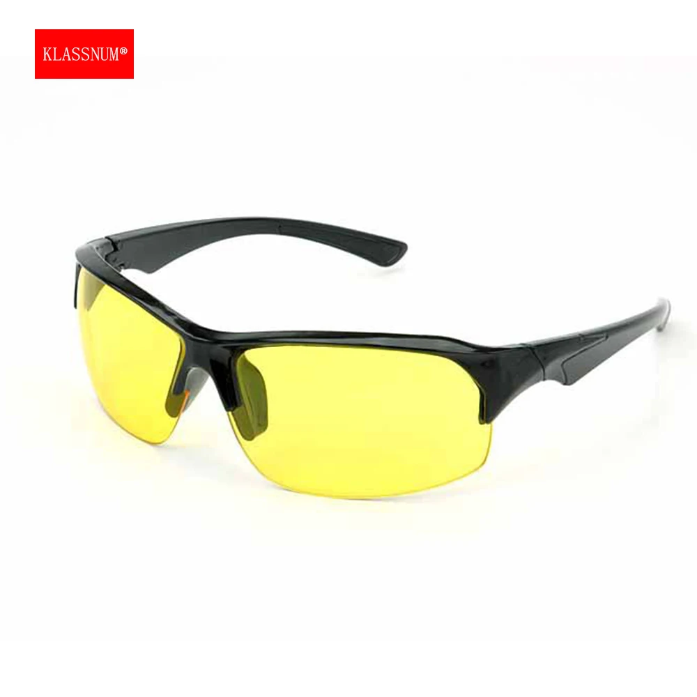 Night Driving Glasses Men Yellow Lens Sunglasses Anti-glare Night Vision Glasses Women Driving, Cycling, Running Eyepiece New