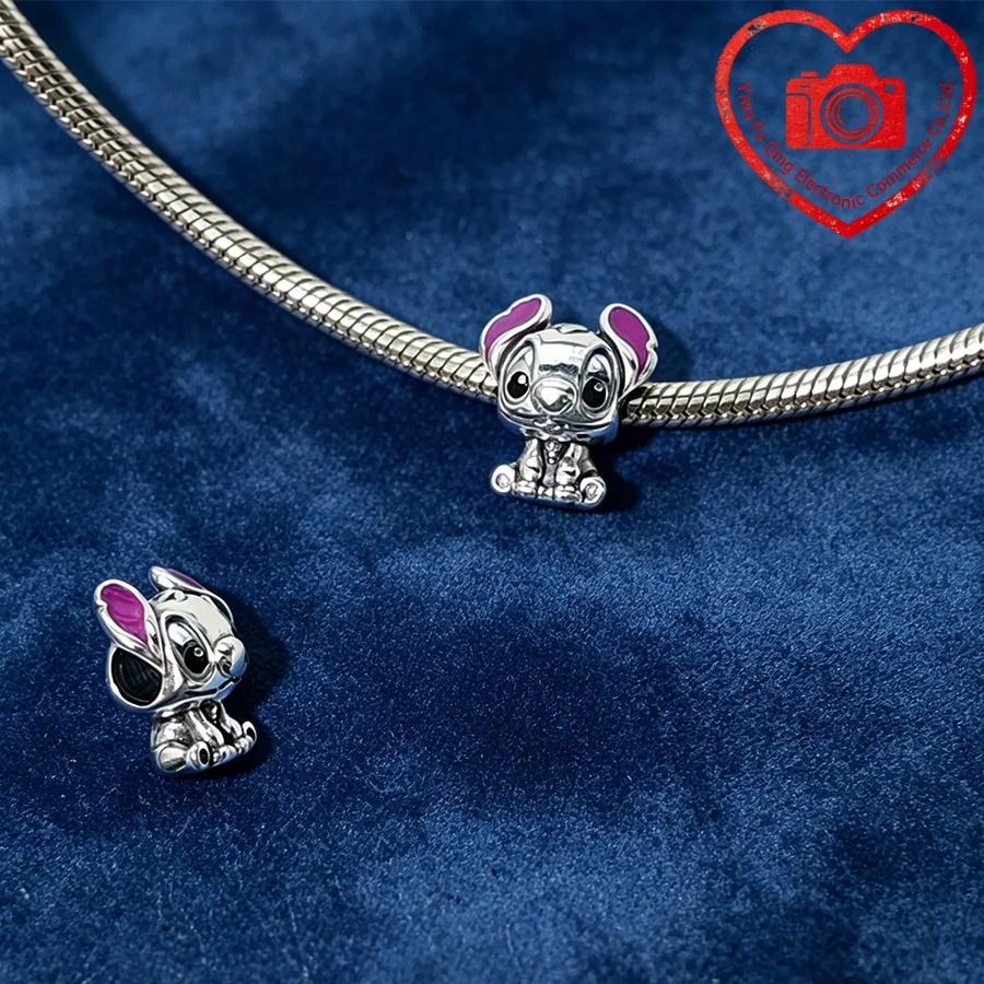 Neue Original-Charms DIY Schmuckgeschenke für Frauen Fuchs Hase Huhn Schwein Haustier Hund Elefant Perlen passend für 925er Silberarmbänder Zubehör