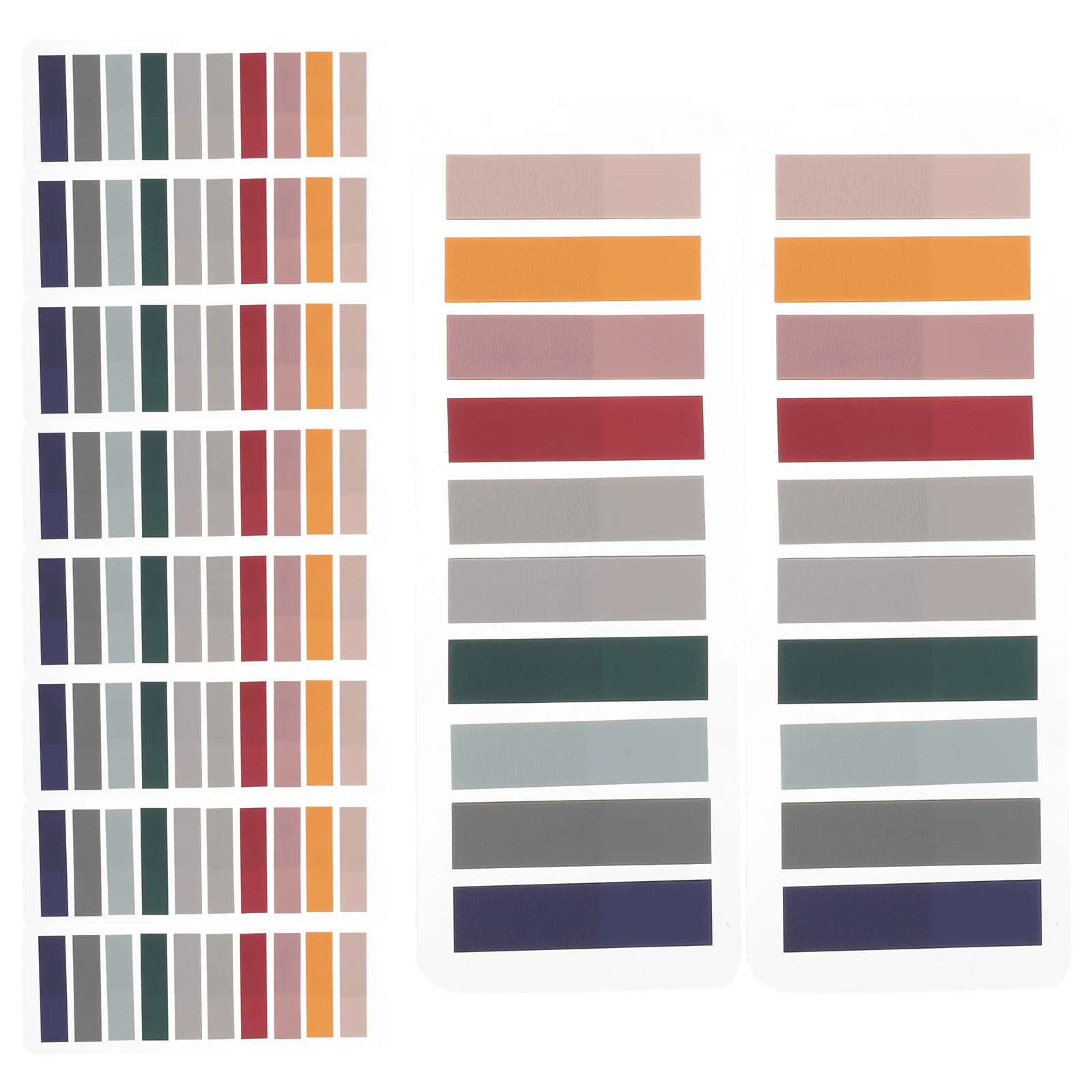 

10Pcs Writable Index Tabs Sticky Page Markers Translucent File Folder Dividers Labels for Notebooks Efficient Study Work