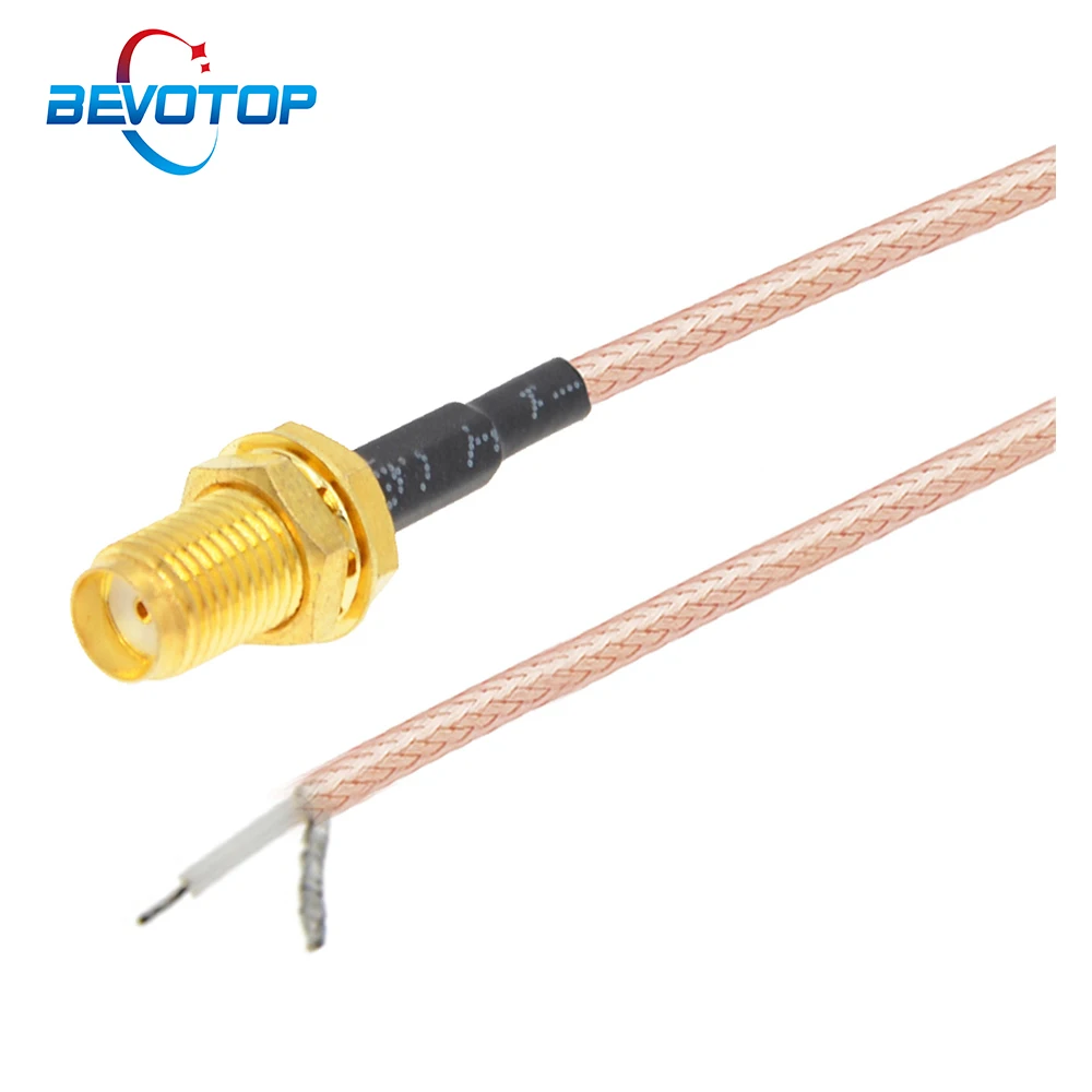 1szt Single End SMA Female to PCB Solder Pigtail RG316 Kabel do routera bezprzewodowego WIFI GPS GPRS Low Loss Jack Wtyczka Złącze przewodu