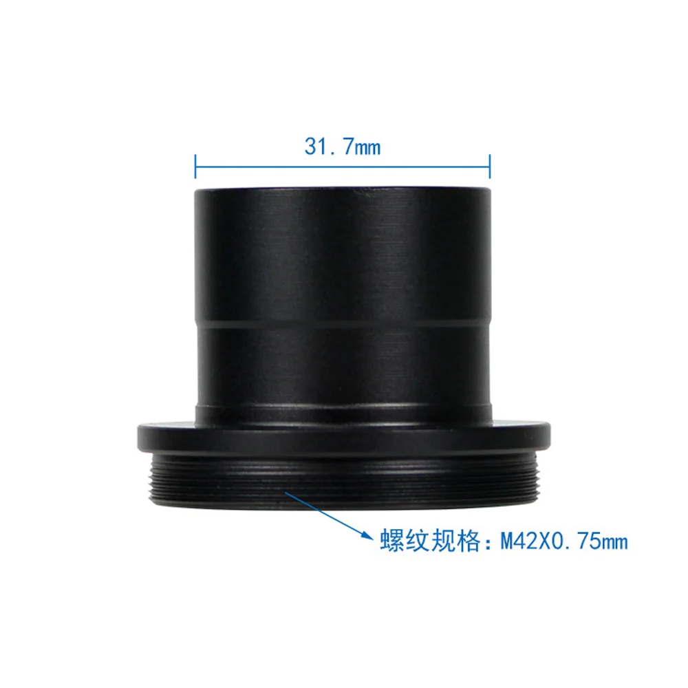 Skyoptikst  Metal 1.25'' to T2 / 1.25 inch Eyepiece Insertion to M42 Prime Telescope T Adapter