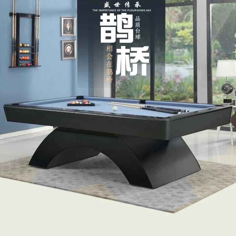 Billiard table standard household indoor billiards billiards business black eight balls standard adult multi-functional two-in-o