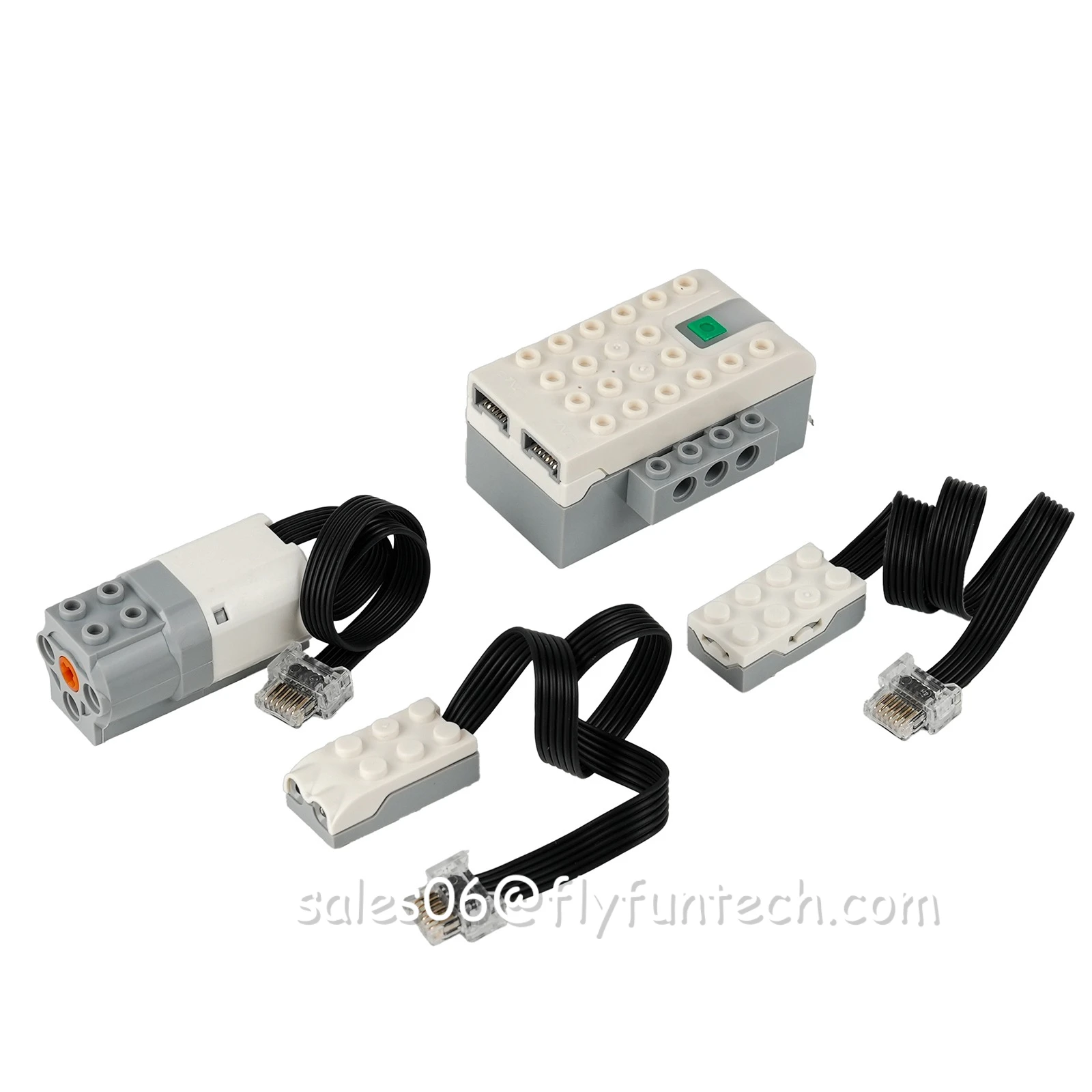 Programming Robotics Core Set 280PCS Bricks 2.0 Cord/Sound/Knob/Light Sensor Extension Connect Wire Building Block Education Toy