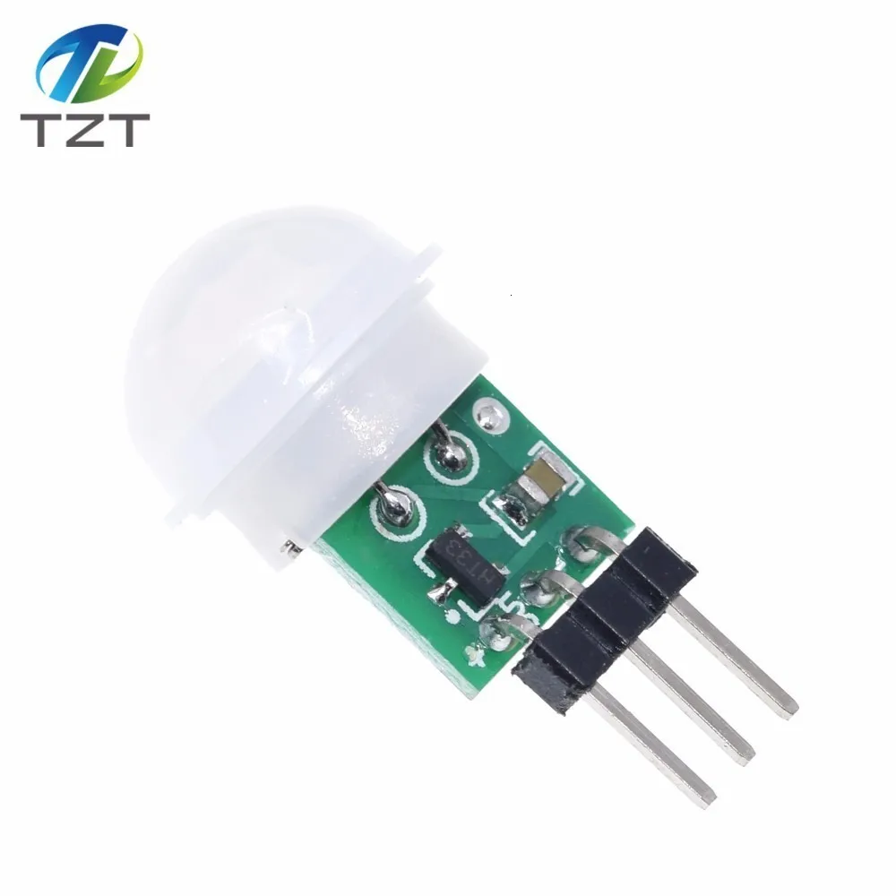Diyzt 1/3 pçs mini ir piroelétrico infravermelho pir movimento sensores humanos módulo detector automático am312 sensor dc 2.7 a 12v