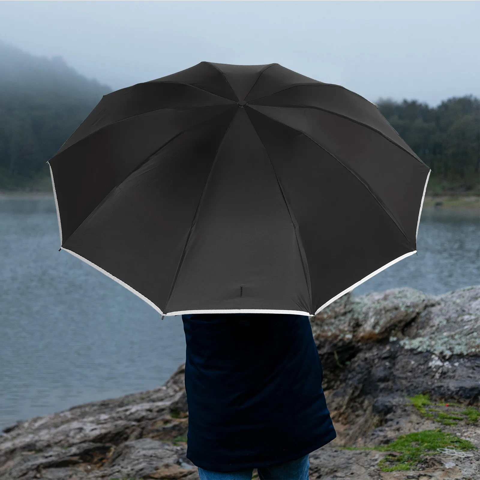 

Smart Auto Open Close Umbrella Wind Resistant Uv Protection Rain and Sun Dual Purpose Large Coverage Portable Travel Folding