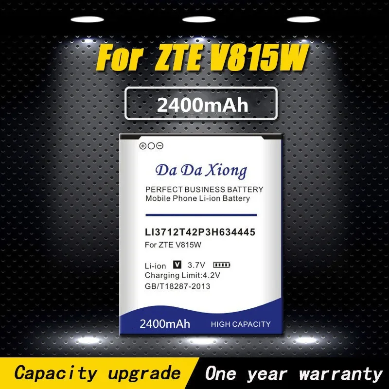 High Quality 2400mAh LI3712T42P3H634445 Battery For ZTE V815W Phone