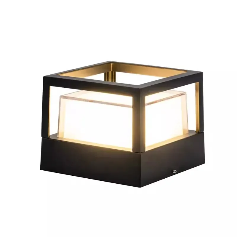 Modern Nordic Decoration Wall Lamp Living Room Waterproof Round Or Square Style Garden Outdoor Wall Light