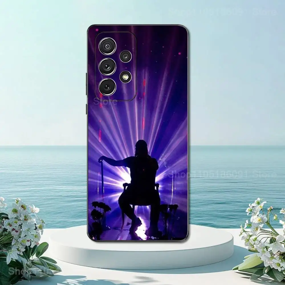 D-Dellafuente – coque de téléphone Singer F-FC, étui noir en Silicone souple pour Samsung S22,S21,S20,S10,S9,S24,S23,Ultra,FE,Plus,Lite