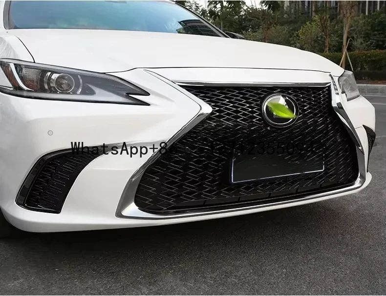 Durable ABS+Chromed Front Grille Lexus ES Sport Luxury Models Perfect Fit Sports Style Car Grille Plastic Material Car Grille