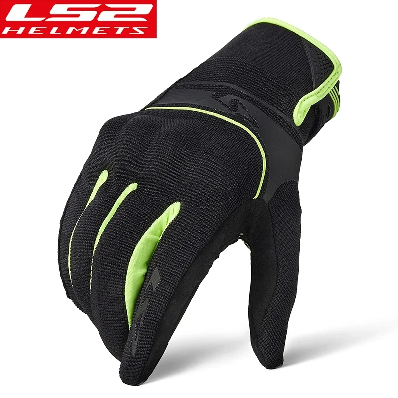 LS2 riding gloves MG001-2  ls2 racing breathable motorcycle rider touch screen gloves for men women