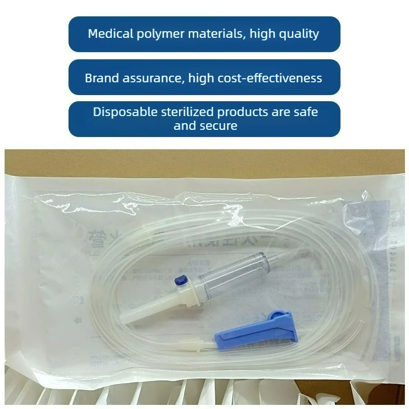 20pcs Disposable Implant Tube Surgical Transparent Water Pipe Irrigator Flushing Pipe Match NSK Length 3.1m Dental Tools