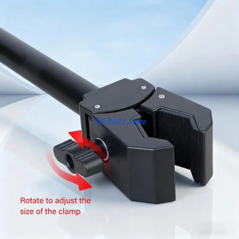 F3KE Phone Holder Tablet Stand Mount For Desktop Telescopic Foldable Rotatable With Metal Clamp Lazy Bracket 360 Degree