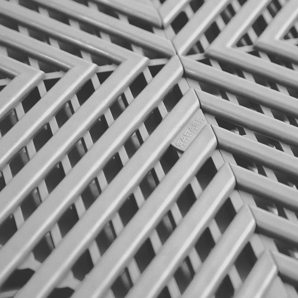 Non-Slip 12x12 Interlocking Plastic Garage Floor Tiles for Easy Organization and Safety