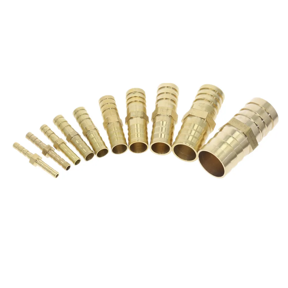 Brass Barb Pipe Fitting 2 3 4 way connector For 4mm 5mm 6mm 8mm 10mm 12mm 16mm 19mm hose copper Pagoda Water Tube Fittings