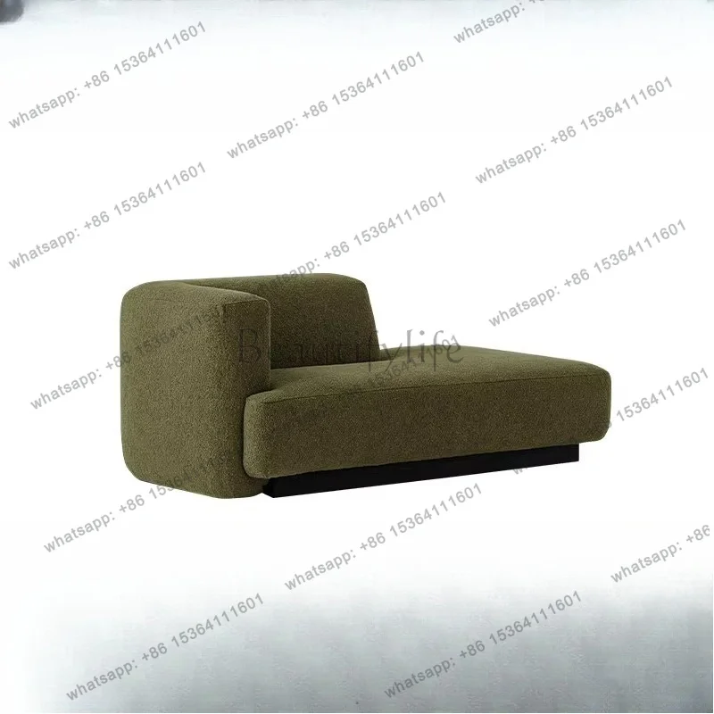 PG Nordic Light Luxury Simple Fabric Double Sofa Soft Decoration Bedroom Living Room Recliner Clothing Store Sofa