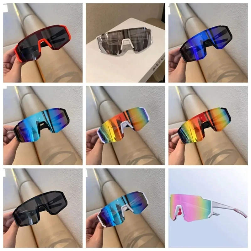Bild 5: Outdoor-Sport, Fahrrad, Elektroroller, winddichte Sonnenbrille, UV-Sanddicht, Punk, zum Angeln, Skifahren, winddichte Farbtöne