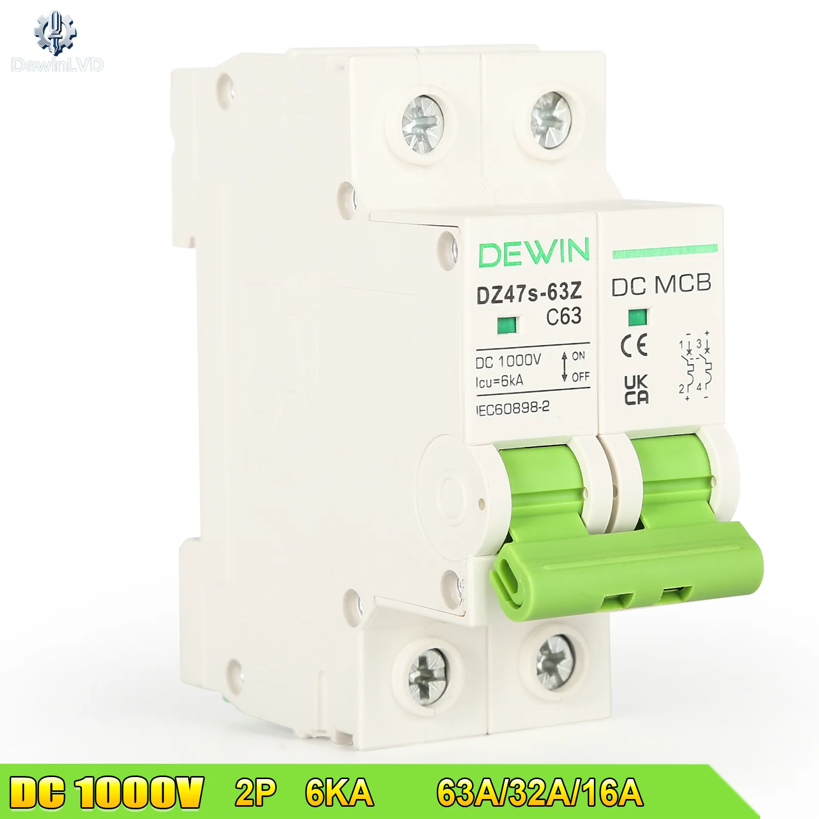 Dewin 2P Dc 1000V S… - image