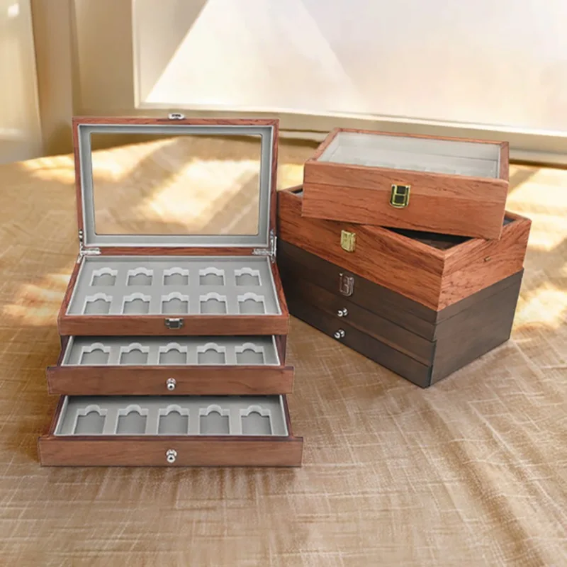 Lighter Box Painted Wood Lighter Storage Drawer Lighter Box Packaging Box