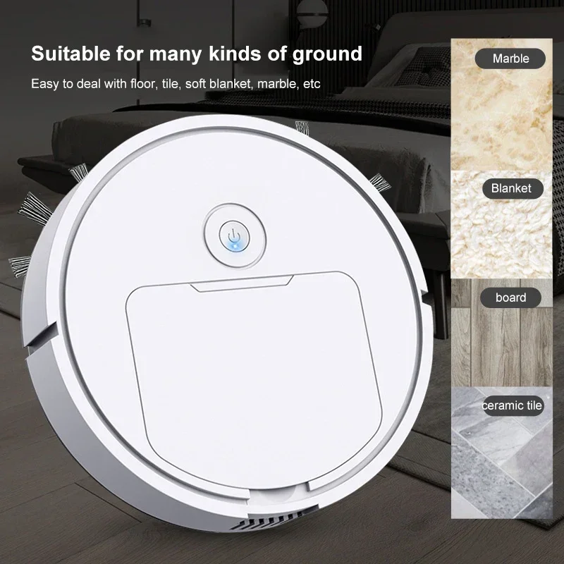 Smart Robot Vacuum Cleaner USB Charging Wireless Sweeping Suction Floor Machine Appliances For Home Vacuum Cleaner Robot