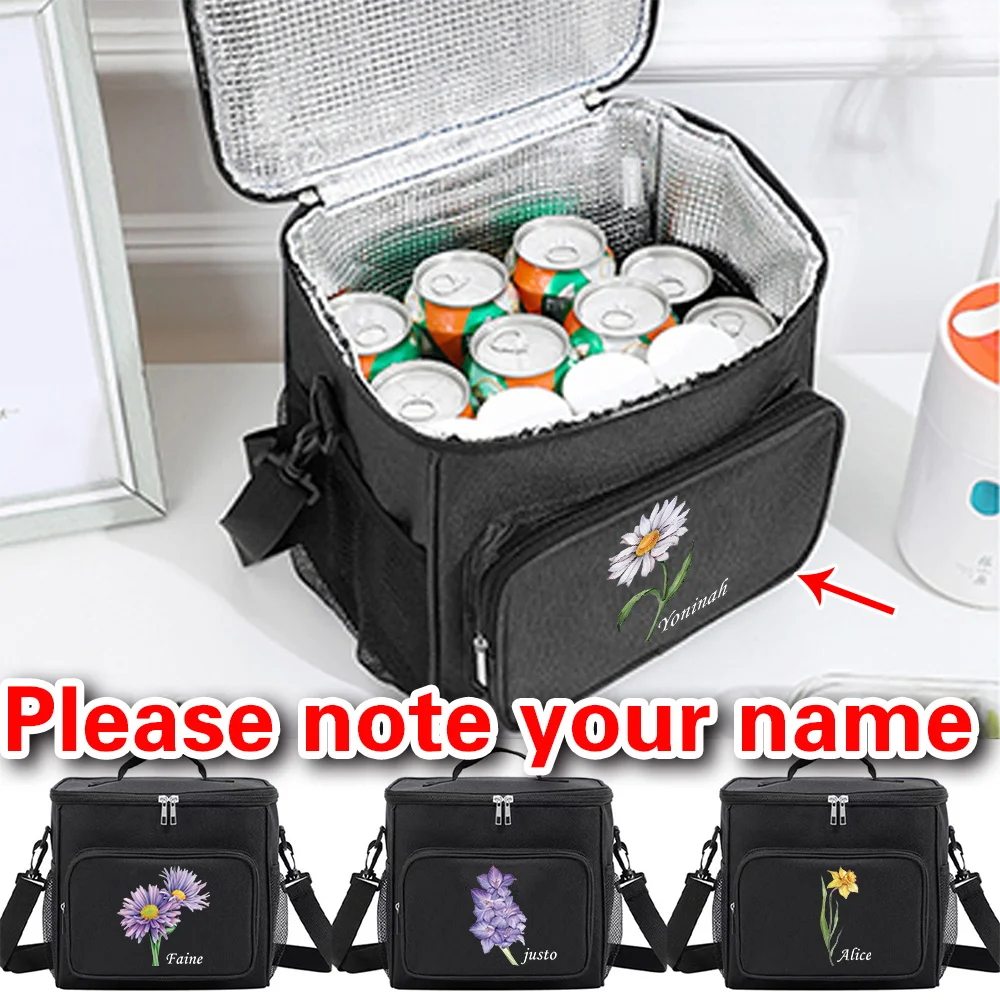 Personalized Customized Large-capacity Portable Lunch Bag Insulation Picnic Food Lunch Bag Insulation