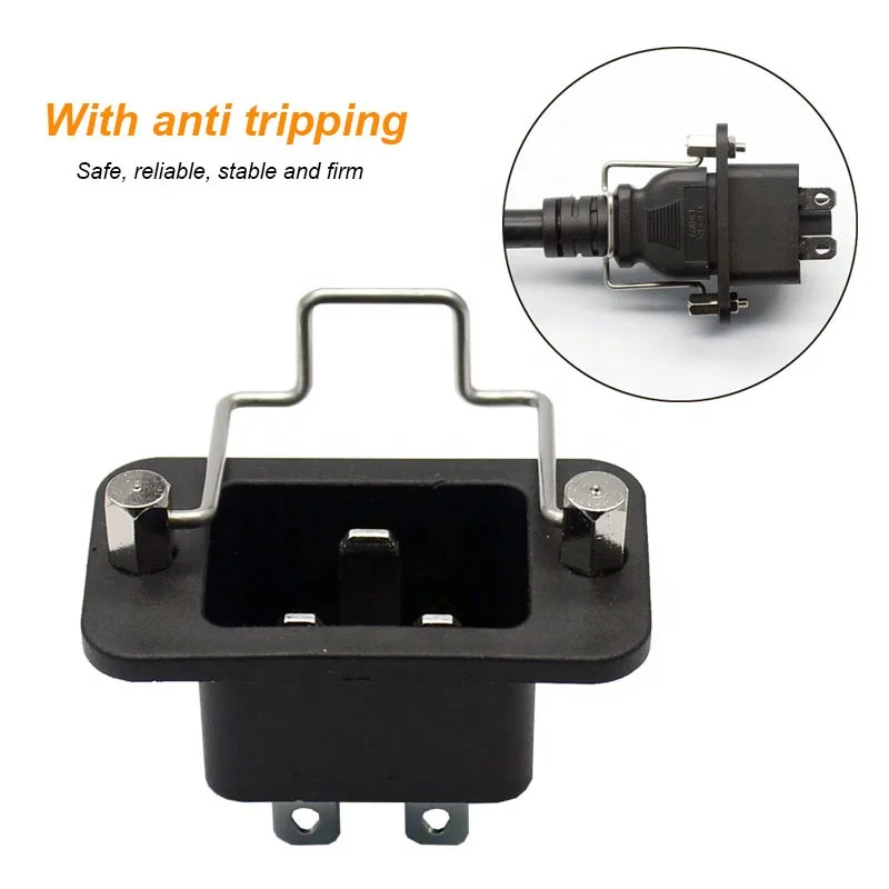 16A C20 plug 3PIN Screw Inlet Power Socket