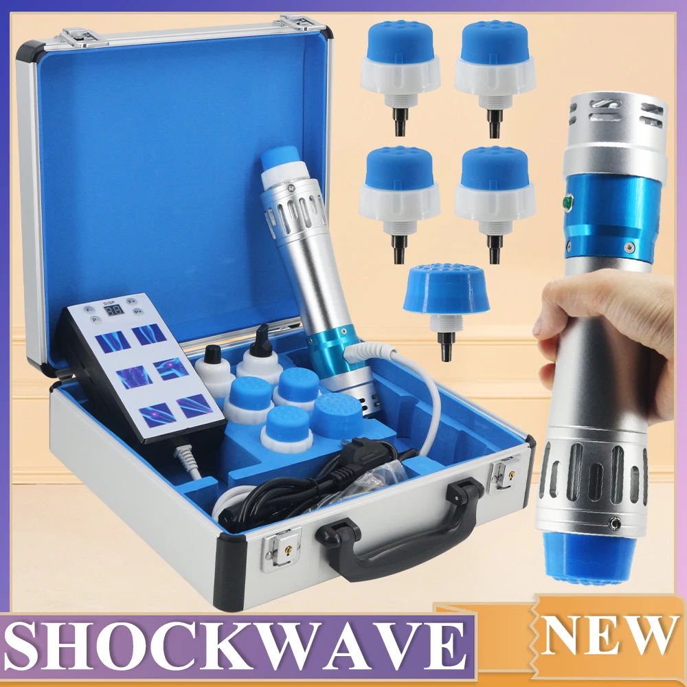 2024 New Portable Shock Wave Pain Relief Therapy Machine Shockwave Therapy Machine For ED Treatment Body Relaxation And Massage