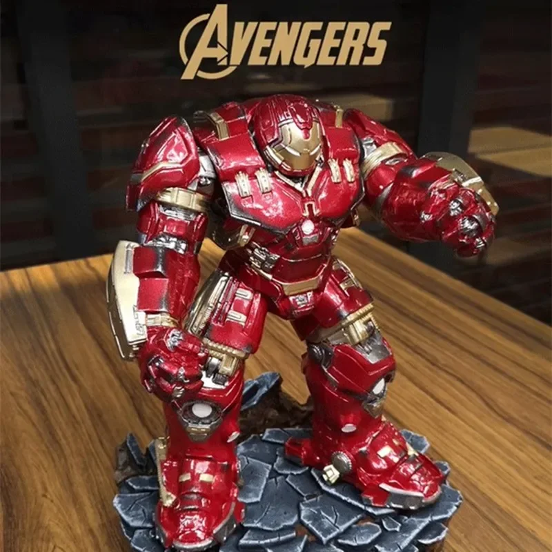 

32cm Marvel Avengers 4 Iron Man Action Figures Anti-Hulk Armor Mk44 Home Decoration Marvel Peripheral Model Toys