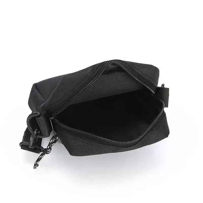 Einfache, lässige Mini-Umhängetasche für Herren, kleine Nylon-Schultertasche für Männer, Oxford-Messenger-Handytasche, Brusttasche für den Ehemann. – Detail 7
