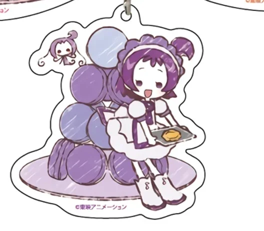 Anime Ojamajo Doremi Schlüsselanhänger Puppe Asuka Momoko Segawa Onpu Senoo Aiko Acryl Tasche Anhänger Schlüsselanhänger Sammlerstück Geschenk