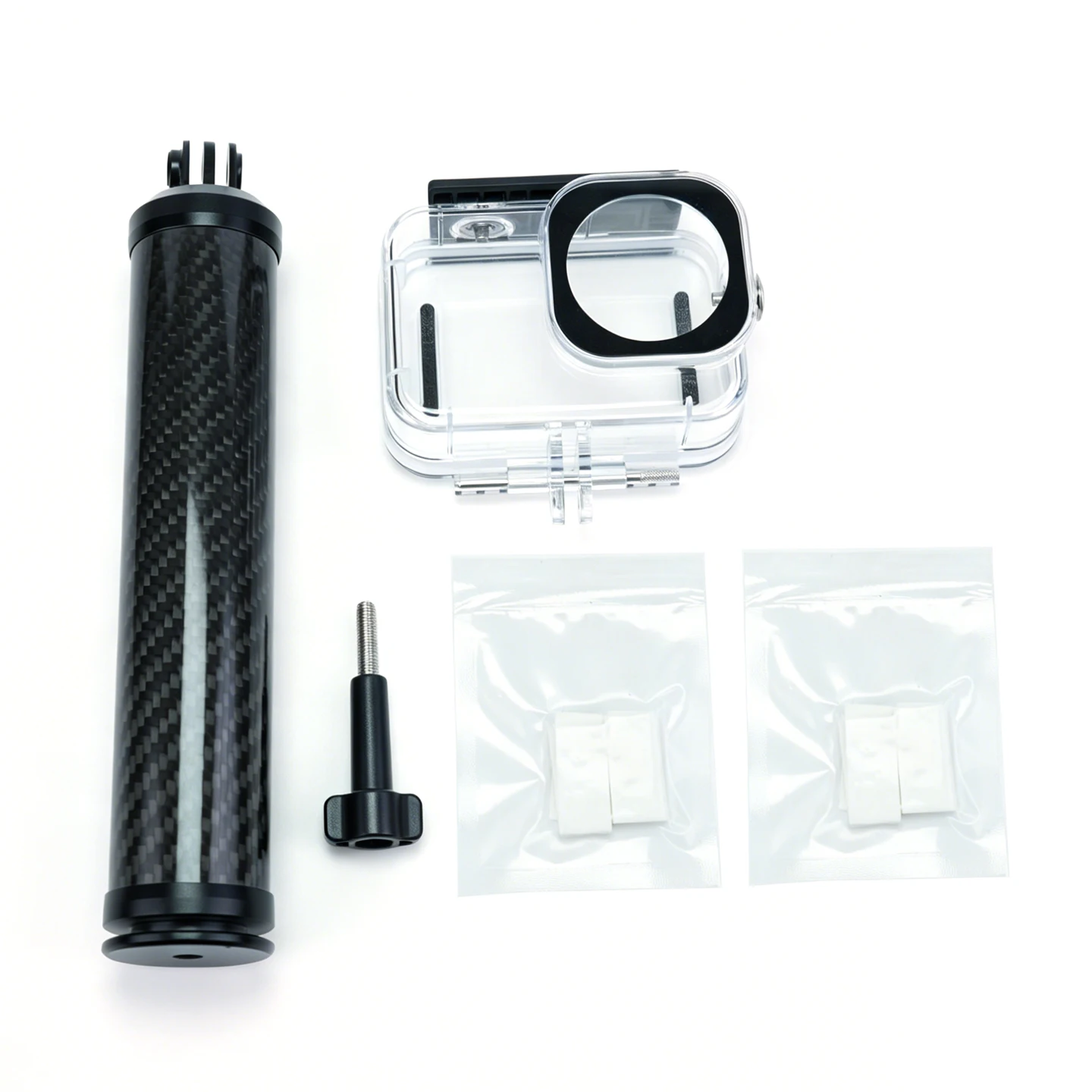 

60M Waterproof Case for DJI Osmo Action 6 with Buoyancy Rod Handle High Transparent Diving Housing Underwater for Action6 Camera
