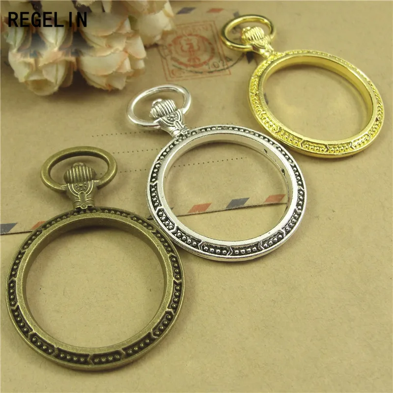 REGELIN High Qualtity  Vintage Watches base Jewelry Spacers Inner 30 mm fit diy Jewelry Making
