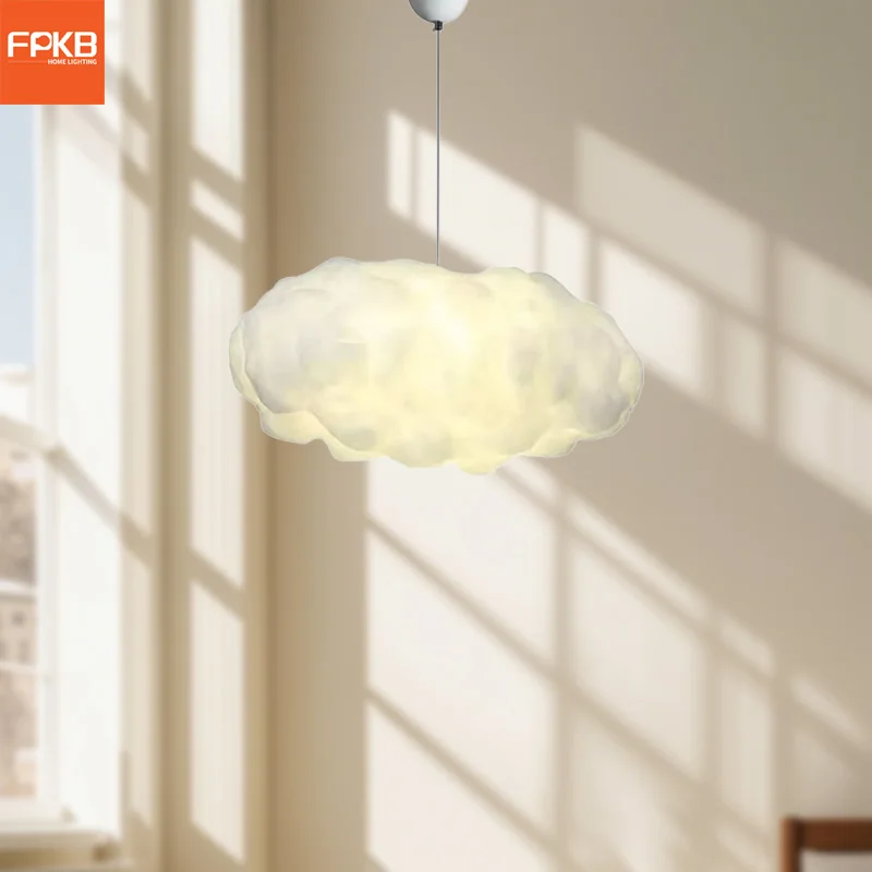Internet celebrity cloud lamp chandelier creative restaurant milk tea shop playground kindergarten clothing store decorative
