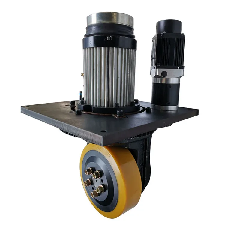 1500W Traction Wheel Power System Accessories Forklift Stacker Vertical Drive Wheel For Guided Vehicle Robot