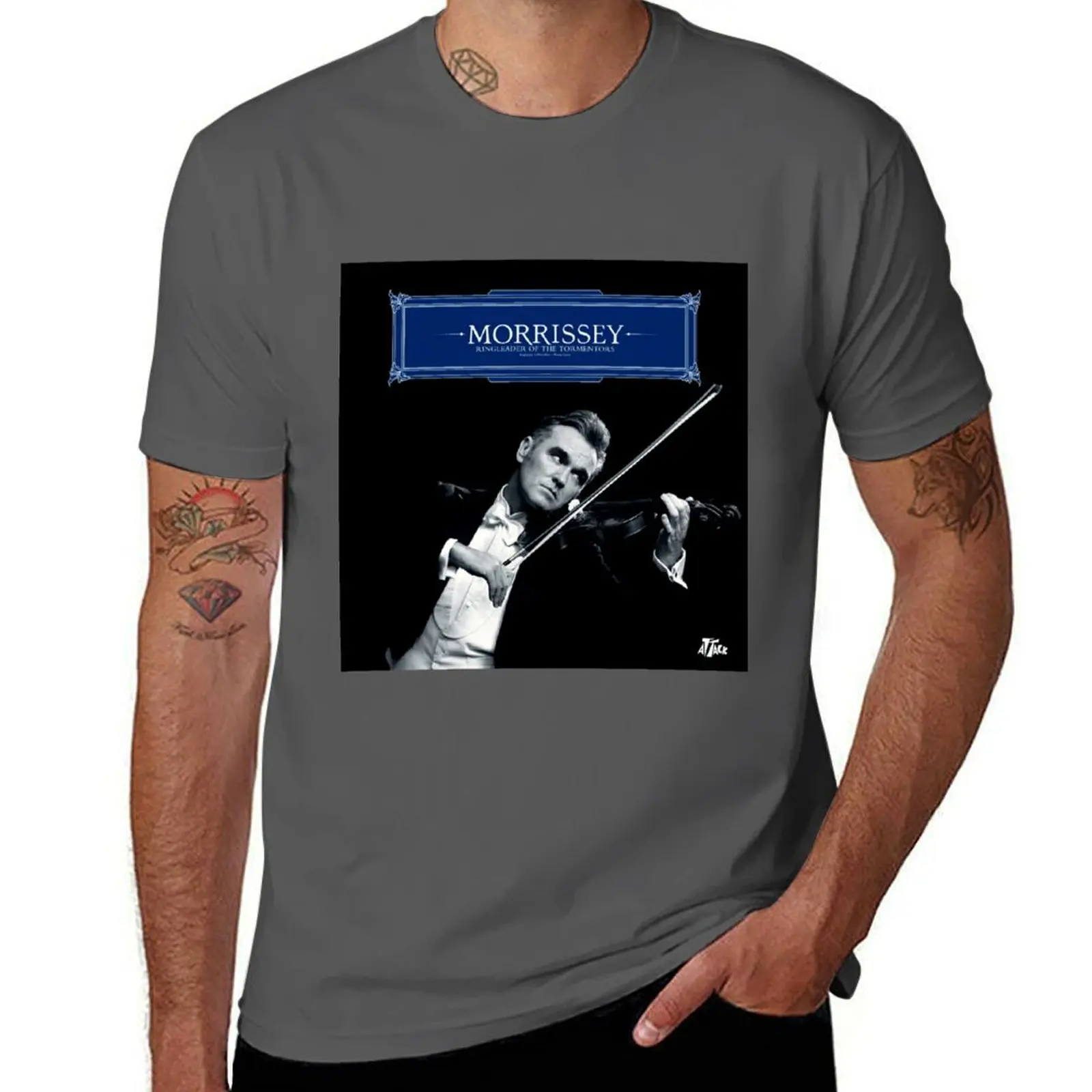 

Morrissey ringleader of the tormentors T-Shirt Casual All Match Tee Shirt for Men