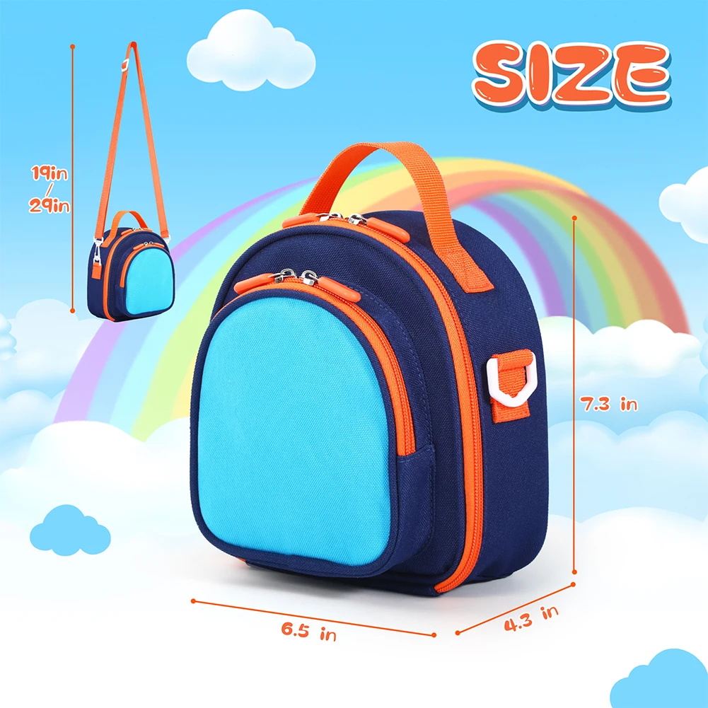 ﻿   حقيبة سفر واقية حقيبة تنظيم لمشغل موسيقى الصوت Yoto Mini 2024 حقيبة تخزين ملحقات سماعات الرأس