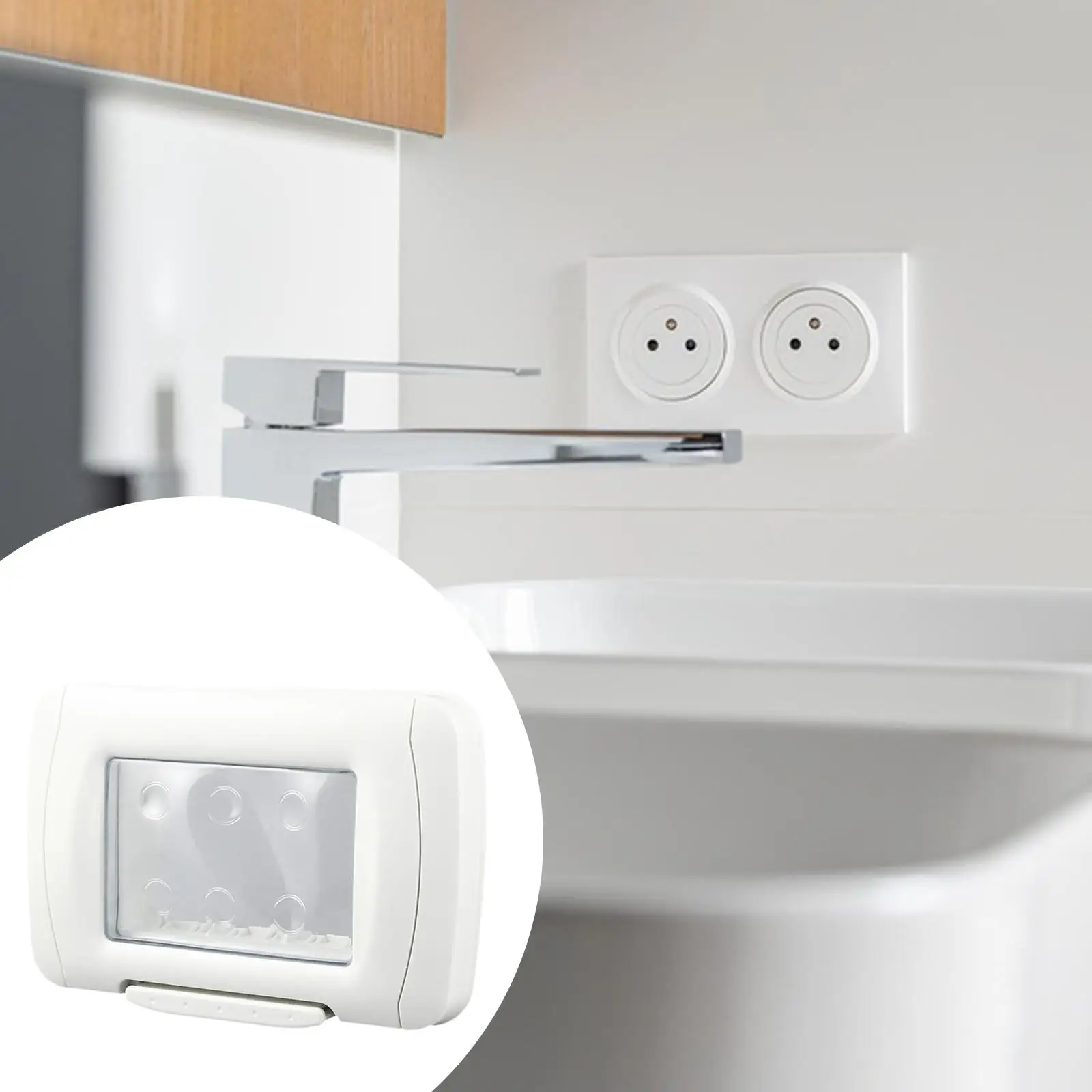 

Крышка для розетки, термостойкая, прочная, прозрачная, водонепроницаемая пластина, аксессуары