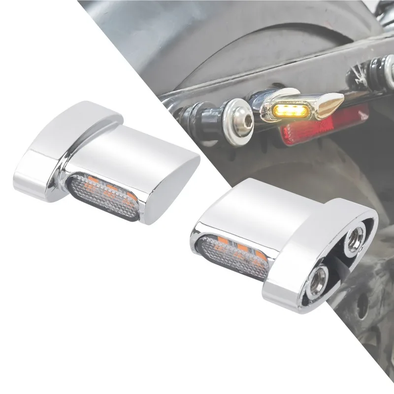 

Светодиодные указатели поворота для Sportster XL 1992-2022, ретро-модификация, высокая яркость, водонепроницаемые, Plug and Play