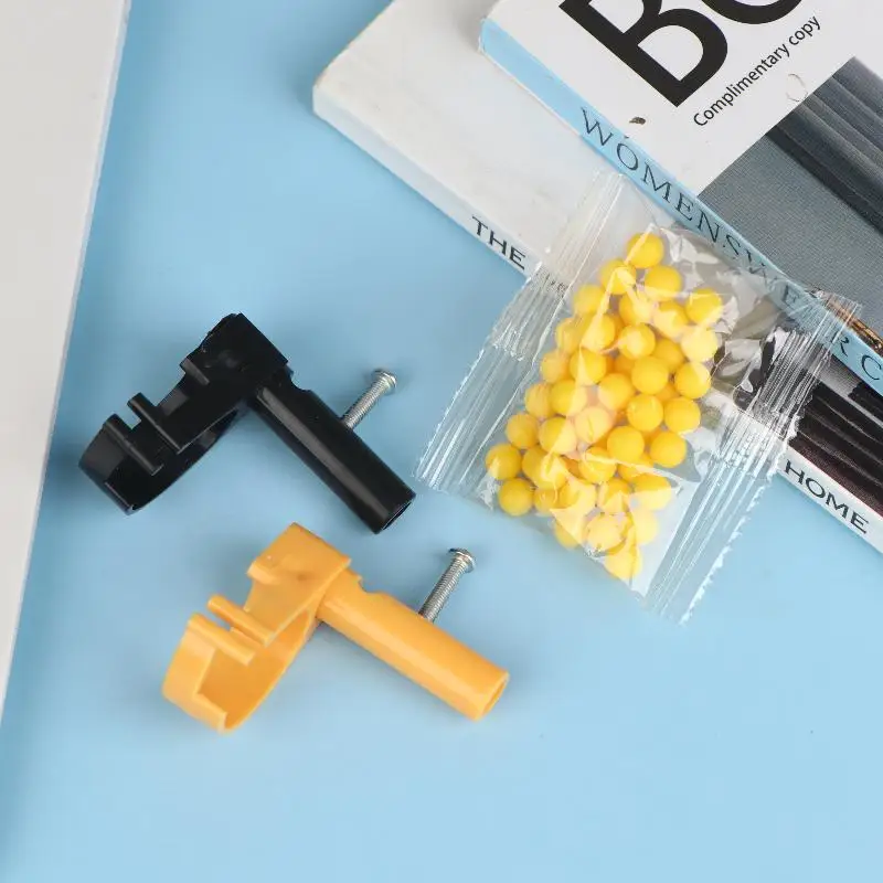 1/5Sets Hidden Mini Plastic Bullet Launcher - Safe Toy Gun Fun Prank Gadgets Party Favors For Kids Adults