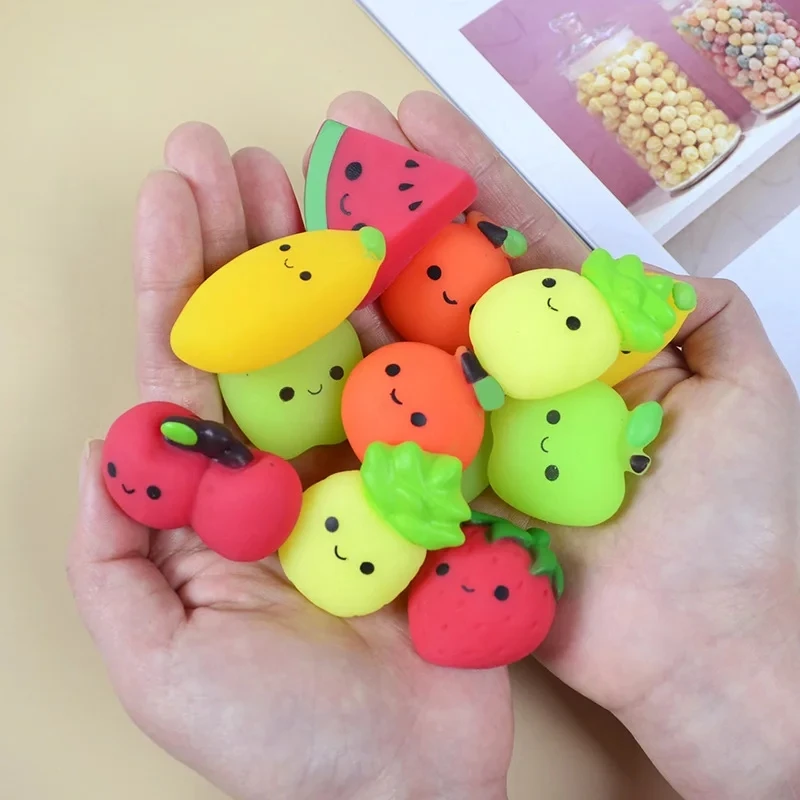 50-10PCS Kawaii Squishies Mochi Anima Squishy Toys For Kids Antistress Ball Squeeze Party Favors Stress Relief Toys For Birthday