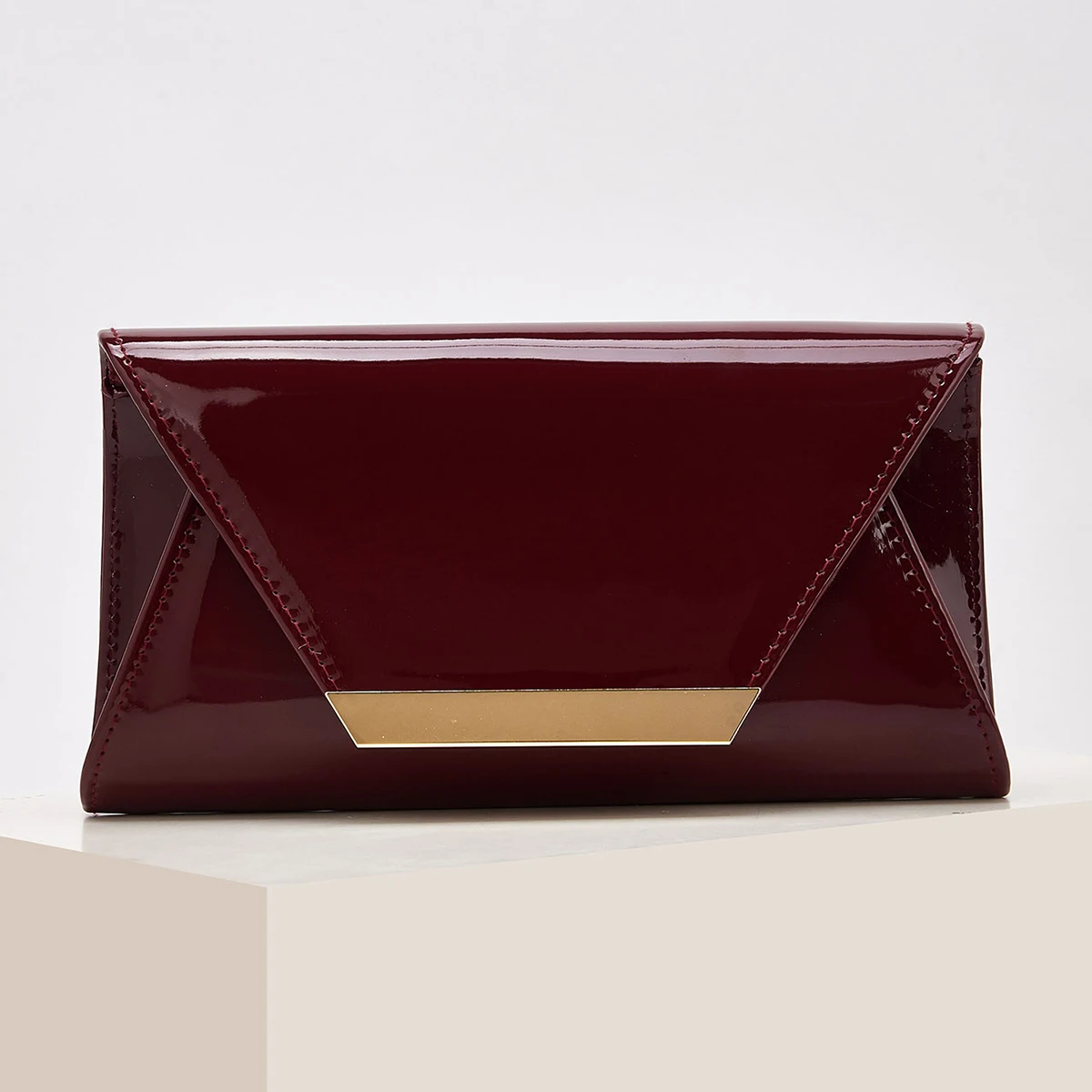 Women's Evening Bag, Solid Color Pu Synthetic Leather Evening Clutch, Portable Makeup Bag, Crossbody Bag, Wallet, Envelope Bag, with Detachable Metal Chain, Suitable for Prom, Wedding Season, Parties, Holiday Gatherings, Carnivals, Christmas, Halloween
