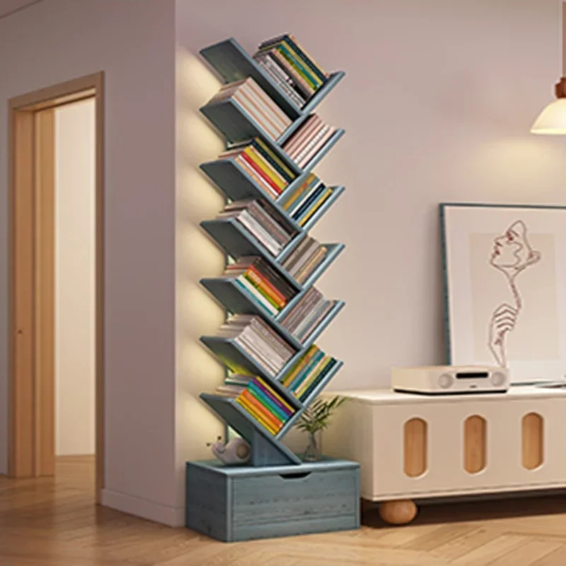 Libreros Book Shelves Room Furniture Folding Iron Shelf Desk Organizer Children's Bookcases Large Frame Drawer Scaffale Book