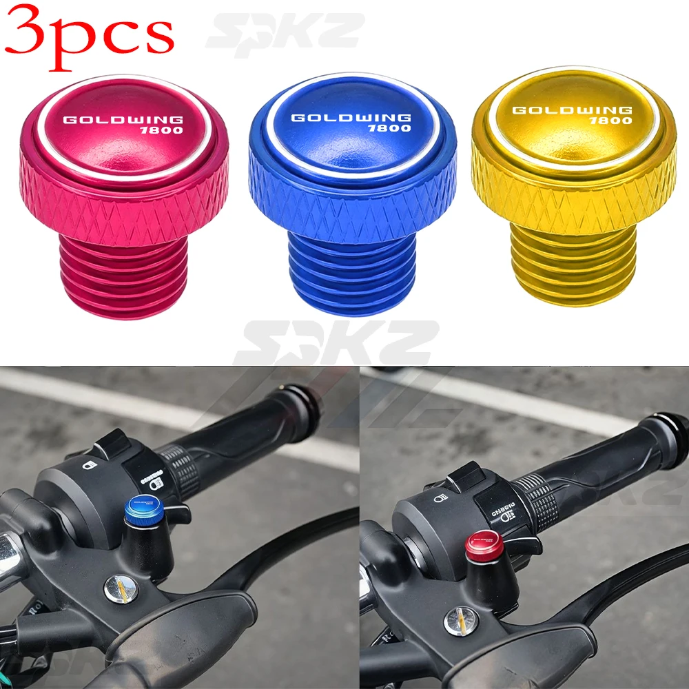 2026 new For HONDA Gold Wing 1800 GL1800 GL 1800 2001-2026 Motorcycle M10*1.25 CNC Aluminum Screws Bolts Mirror Hole Plugs Caps