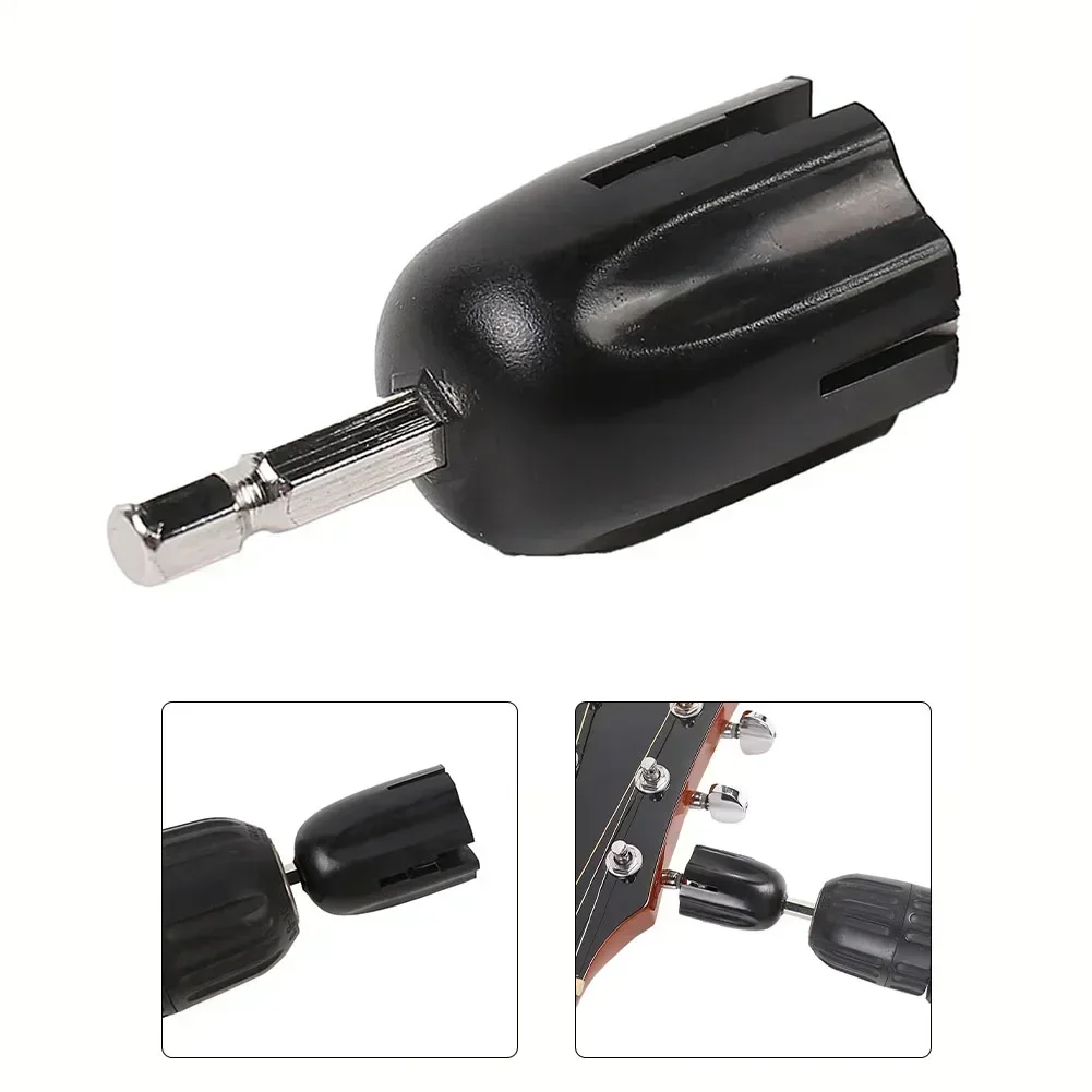 Entertainment String Winder Head Tool Acoustic Assemble Compact Convenient Easier Electric Faster Guitar String